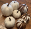 Fiber Wrapped Mini Pumpkins
