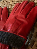 Alpaca Gloves - Leather